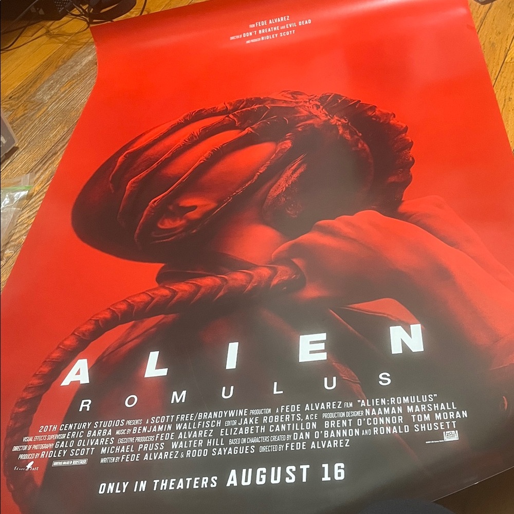 Alien Romulus 27x40 Original Double-sided Movie Poster 2024 Ridley Scott Great
